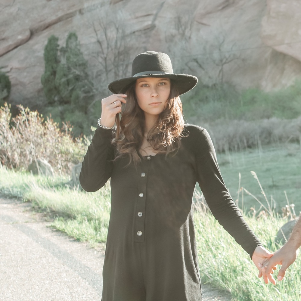 Black Longsleeve Romper